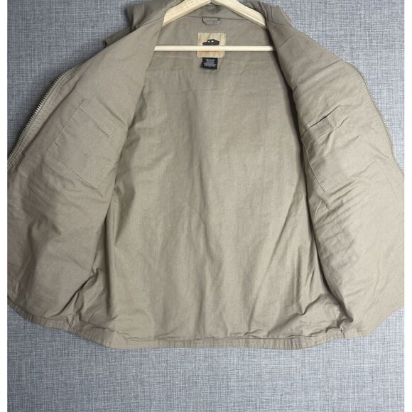HUMVEE Vest Mens Large Khaki Back Pocket Hunting Photography Fishing Cargo Tan - Picture 3 of 11